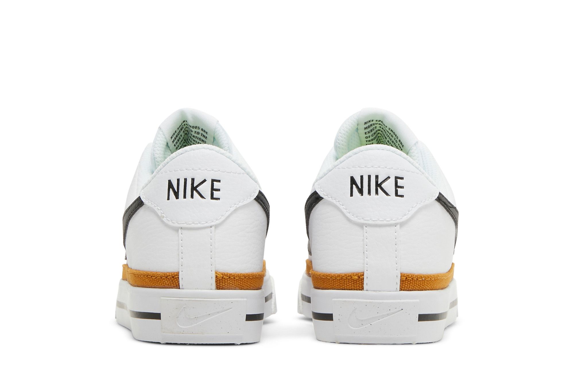 Sizing （女款）Nike Court Legacy Next Nature 'White Desert Ochre' DH3161-100