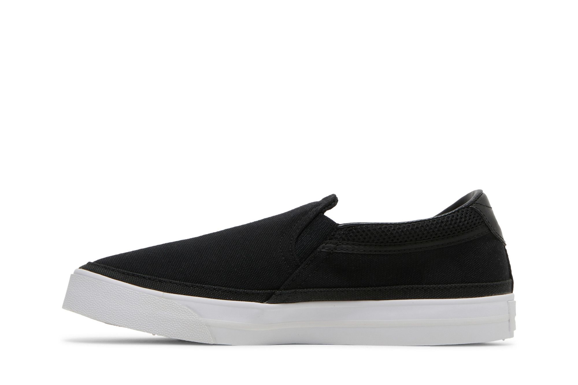 Shop (W) Nike Court Legacy Slip-On 'Hitam Putih' CW6540-002