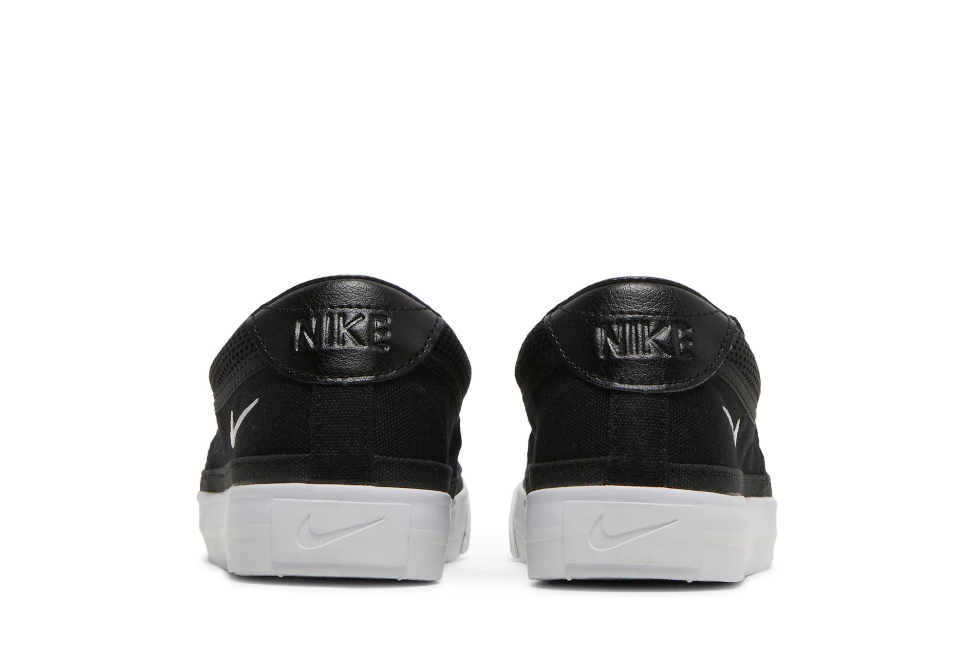 Sizing (W) Nike Court Legacy Slip-On 'Hitam Putih' CW6540-002