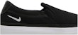 (W) Nike Court Legacy Slip-On 'Hitam Putih' CW6540-002