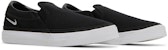 (W) Nike Court Legacy Slip-On 'Hitam Putih' CW6540-002