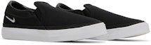 Cheap (W) Nike Court Legacy Slip-On 'Hitam Putih' CW6540-002