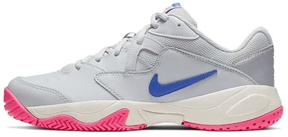 (Women) Nike Court Lite 2 'Pure Platinum Race Blue' AR8838-001 (Women) Nike Court Lite 2 'Pure Platinum Race Blue' AR8838-001