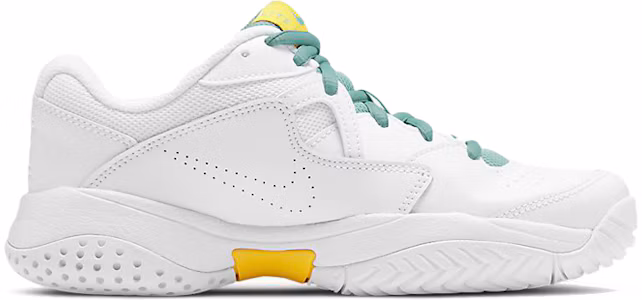 Lookbook Nike Court Lite 2 白綠黃 女式