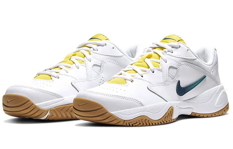 Lookbook (W) Nike Court Lite 2 Hard Court 'Putih Kuning Biru' AR8838-102
