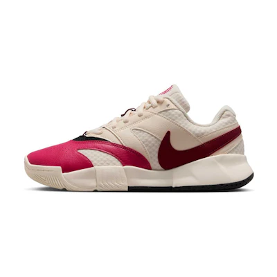 (W) Nike NikeCourt Lite 4 'Pale Ivory Team Red'