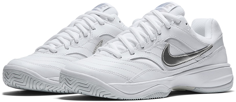 (Women) Nike Court Lite 'White Silver' 845048-100 Lookbook (Women) Nike Court Lite 'White Silver' 845048-100
