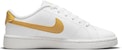 (W) Nike Court Royale 2 'Putih Saturn Emas' CU9038-107
