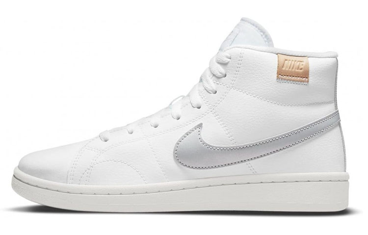 (Women) Nike Court Royale 2 Mid-Top Sneakers White/Silver CT1725-103