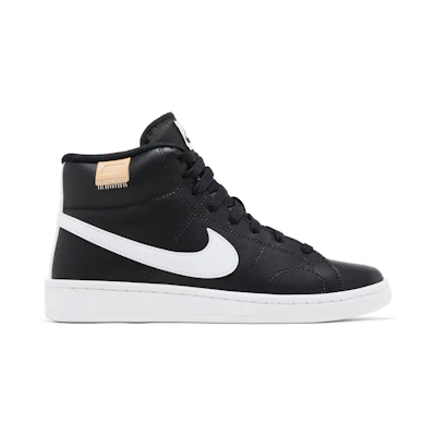 (W) Nike Court Royale 2 Mid 'Black White'