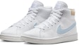 Lookbook (W) Nike Court Royale 2 Mid 'Putih Biru Lembut' CT1725-106
