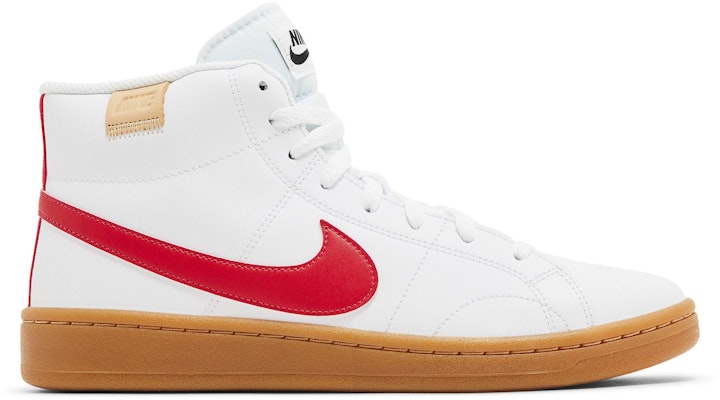 (Women) Nike Court Royale 2 Mid 'White Siren Red Gum' CT1725-101 Buy (Women) Nike Court Royale 2 Mid 'White Siren Red Gum' CT1725-101