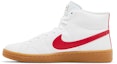 Lookbook (W) Nike Court Royale 2 Mid 'Putih/Merah Siren/Gum' CT1725-101