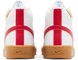 (W) Nike Court Royale 2 Mid 'Blanco Rojo Sirena Goma' CT1725-101 Details for (W) Nike Court Royale 2 Mid 'Blanco Rojo Sirena Goma' CT1725-101