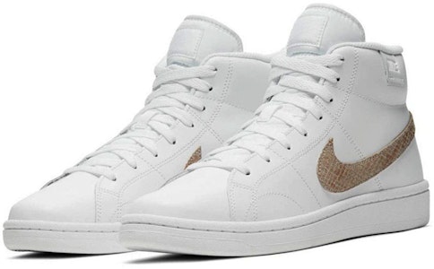 (W) Nike Court Royale 2 Mid 'Blanco con Swoosh de Piel de Serpiente' DD9666-100 Lookbook (W) Nike Court Royale 2 Mid 'Blanco con Swoosh de Piel de Serpiente' DD9666-100