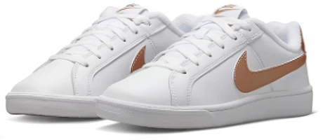 Lookbook (女性)Nike Court Royale '白金屬紅銅' 749867-101