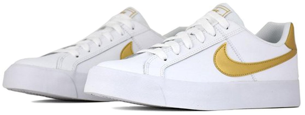 (W) 나이키 코트 로얄 AC 골드 '화이트' (Nike Court Royale AC Gold 'White') AO2810-109 Lookbook (W) 나이키 코트 로얄 AC 골드 '화이트' (Nike Court Royale AC Gold 'White') AO2810-109