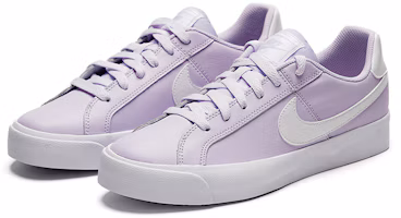 Lookbook Nike Court Royale AC 低筒 板鞋 女款 白淡紫