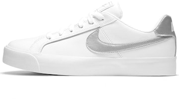 (Women) Nike Court Royale AC 'White Metallic Silver' AO2810-114 (Women) Nike Court Royale AC 'White Metallic Silver' AO2810-114