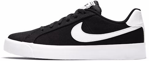 (Women) Nike Court Royale AC Canvas 'Black White' CD5405-001 (Women) Nike Court Royale AC Canvas 'Black White' CD5405-001
