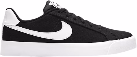 (Women) Nike Court Royale AC Canvas 'Black White' CD5405-001 (Women) Nike Court Royale AC Canvas 'Black White' CD5405-001