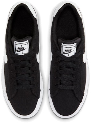 (W) Nike Court Royale AC Canvas 'Hitam Putih' CD5405-001 Shop (W) Nike Court Royale AC Canvas 'Hitam Putih' CD5405-001