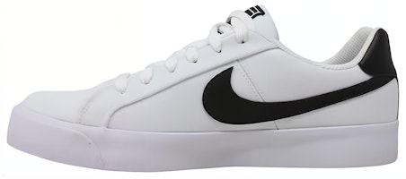 (Women) Nike Court Royale AC Canvas 'White Black' CD5405-100 (Women) Nike Court Royale AC Canvas 'White Black' CD5405-100