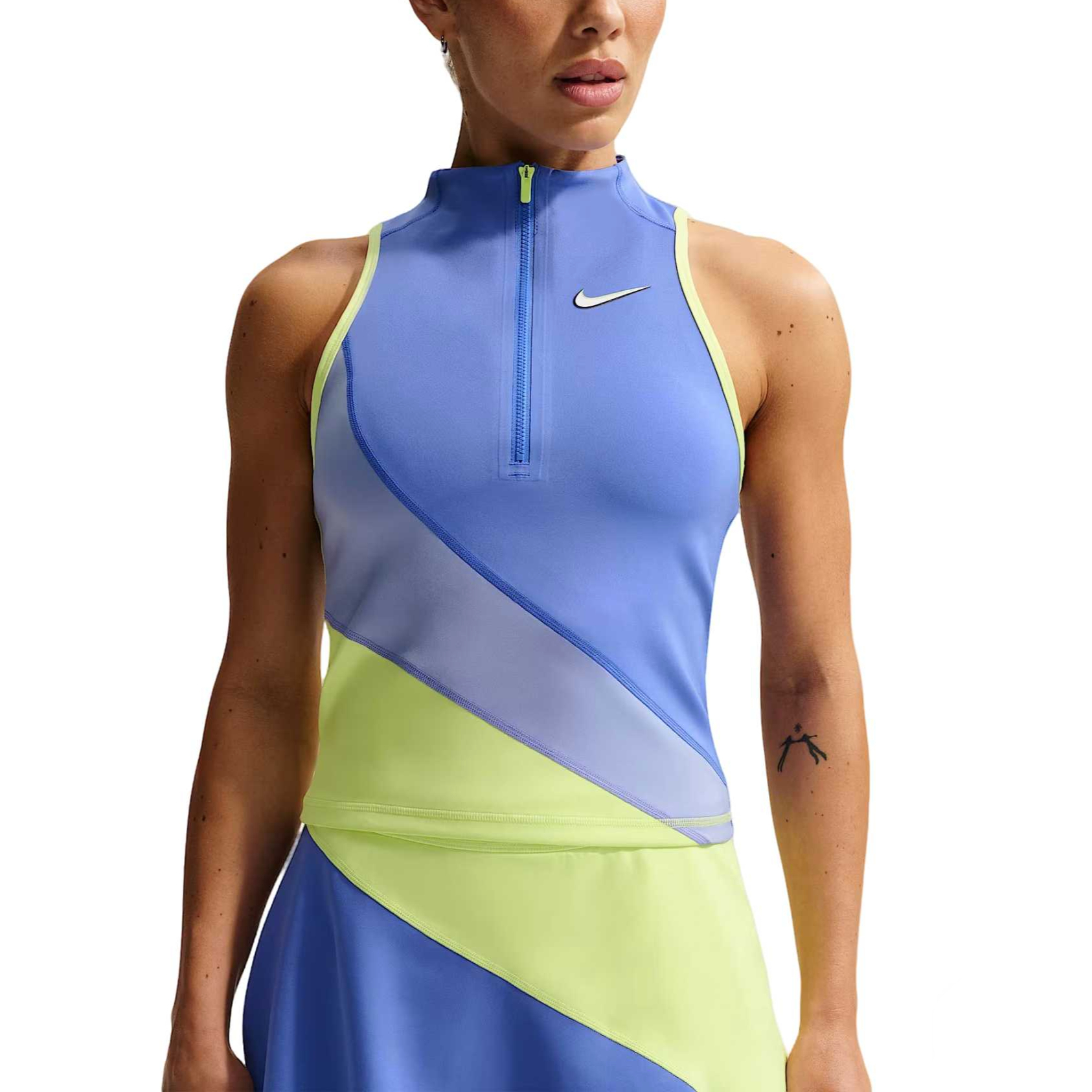 (Women) Nike Court Slam Half-Zip Sweat-Wicking Tank Top II2880-570