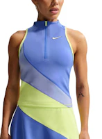 (Women) Nike Court Slam Half-Zip Sweat-Wicking Tank Top II2880-570 (Women) Nike Court Slam Half-Zip Sweat-Wicking Tank Top II2880-570