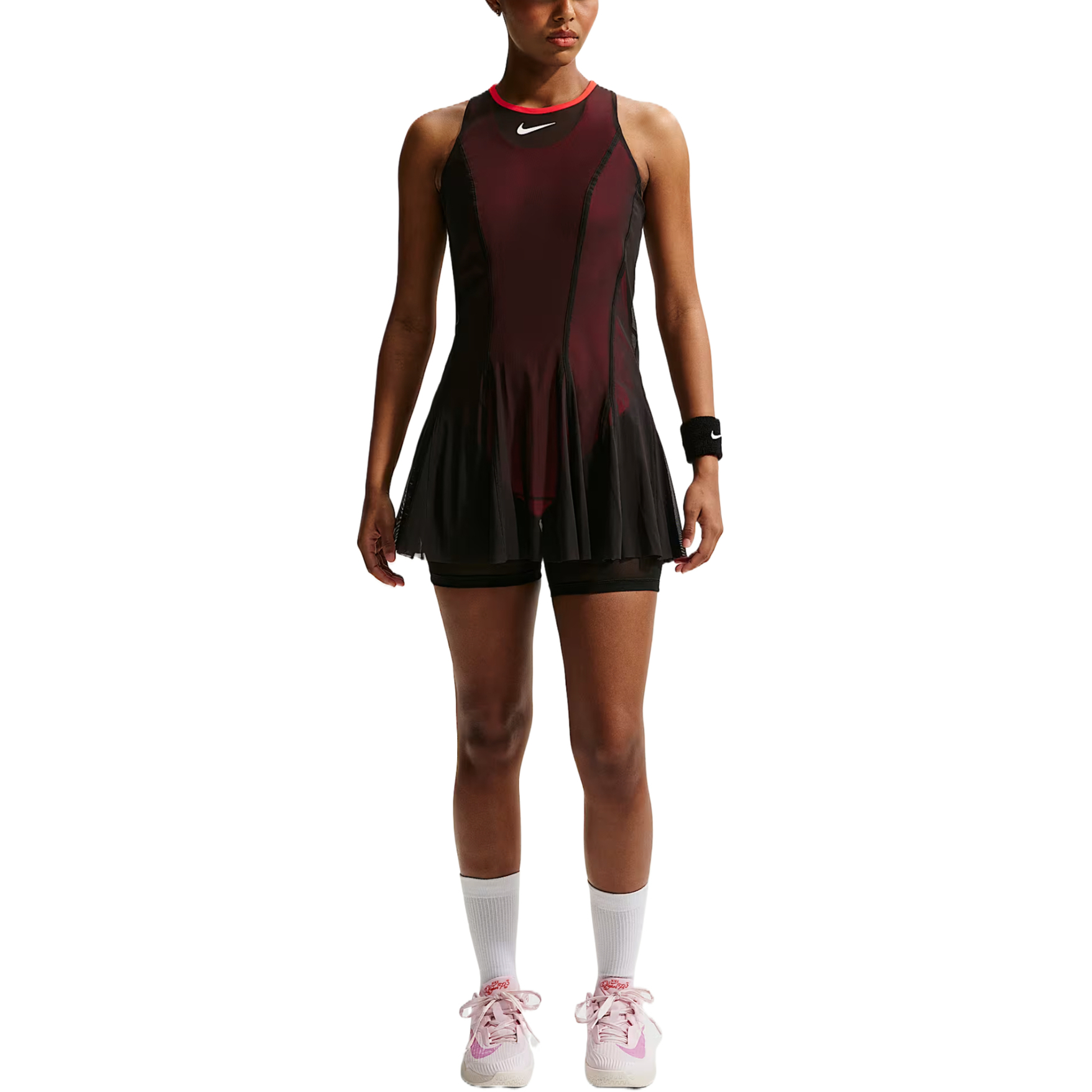 (Women) Nike Court Slam SS26 Dri-FIT Breathable Slim Tennis Skirt. IV5702-010
