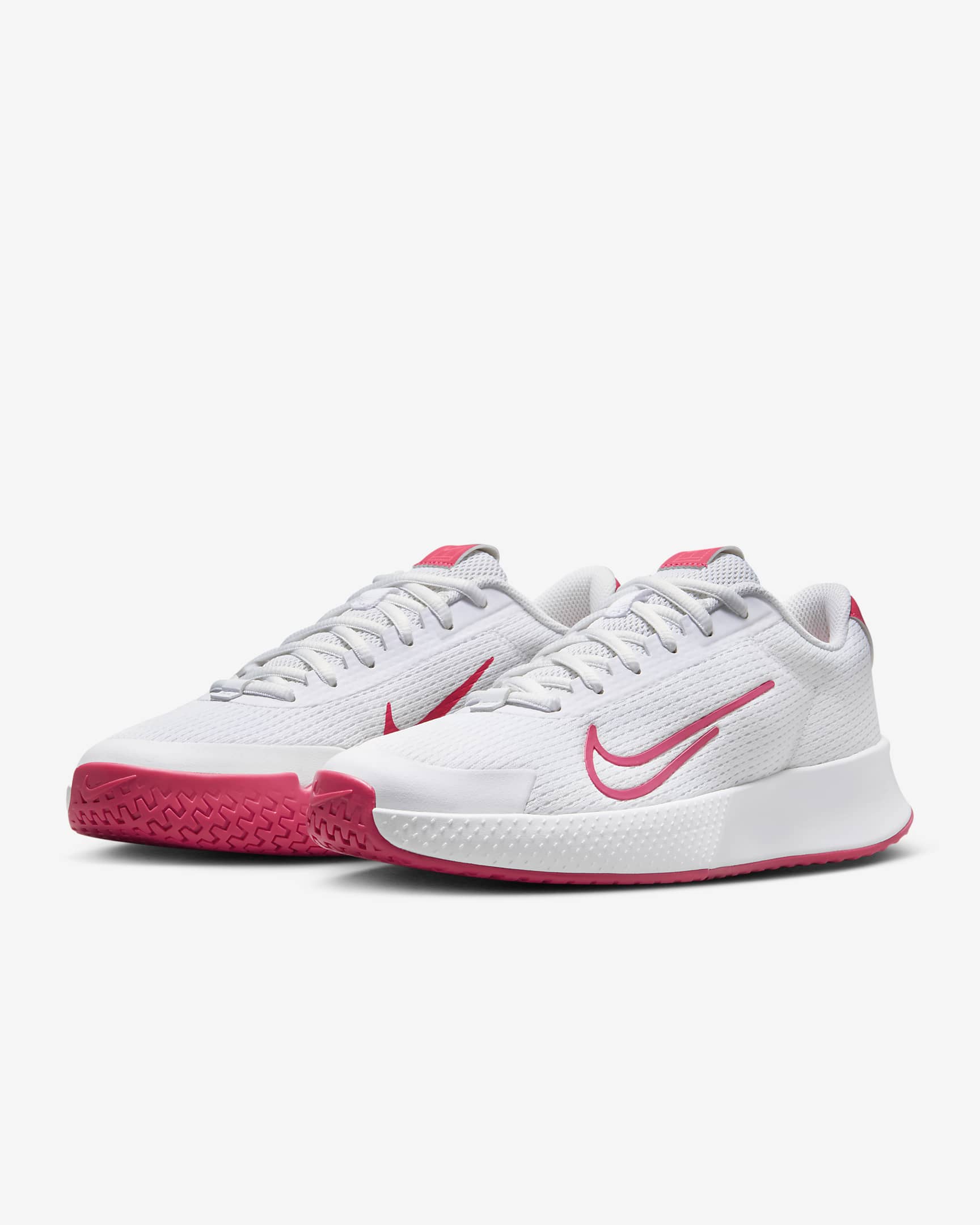 (W) Nike Court Vapor Light 2 'White Hot Punch' 圖 5