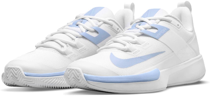 (Women) Nike Court Vapor Lite Sneakers White/Blue DH2945-111 Lookbook (Women) Nike Court Vapor Lite Sneakers White/Blue DH2945-111