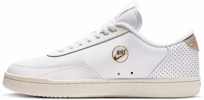 (Women) Nike Court Vintage Premium White Sail Stone Atomic Pink DA0984-100 (Women) Nike Court Vintage Premium White Sail Stone Atomic Pink DA0984-100