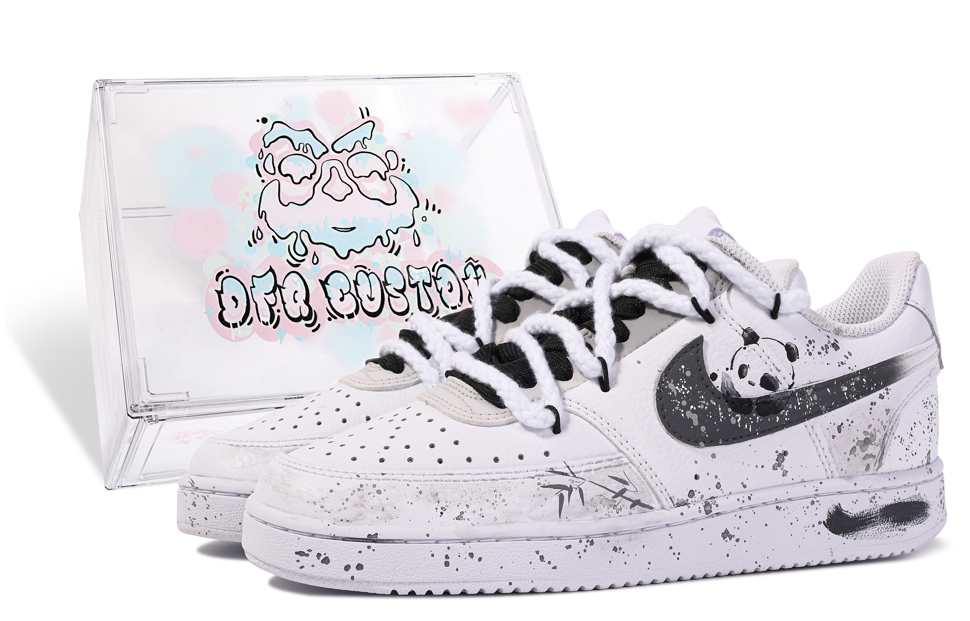 (W) Nike Court Vision 1 'Bamboo Mist and Ink'