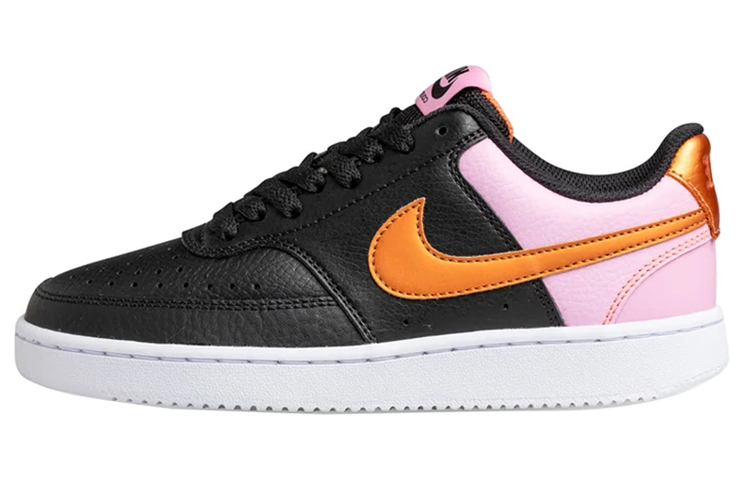 Buy (W) 耐克Court Vision低帮/金色/粉色‘黑’ CD5434-004