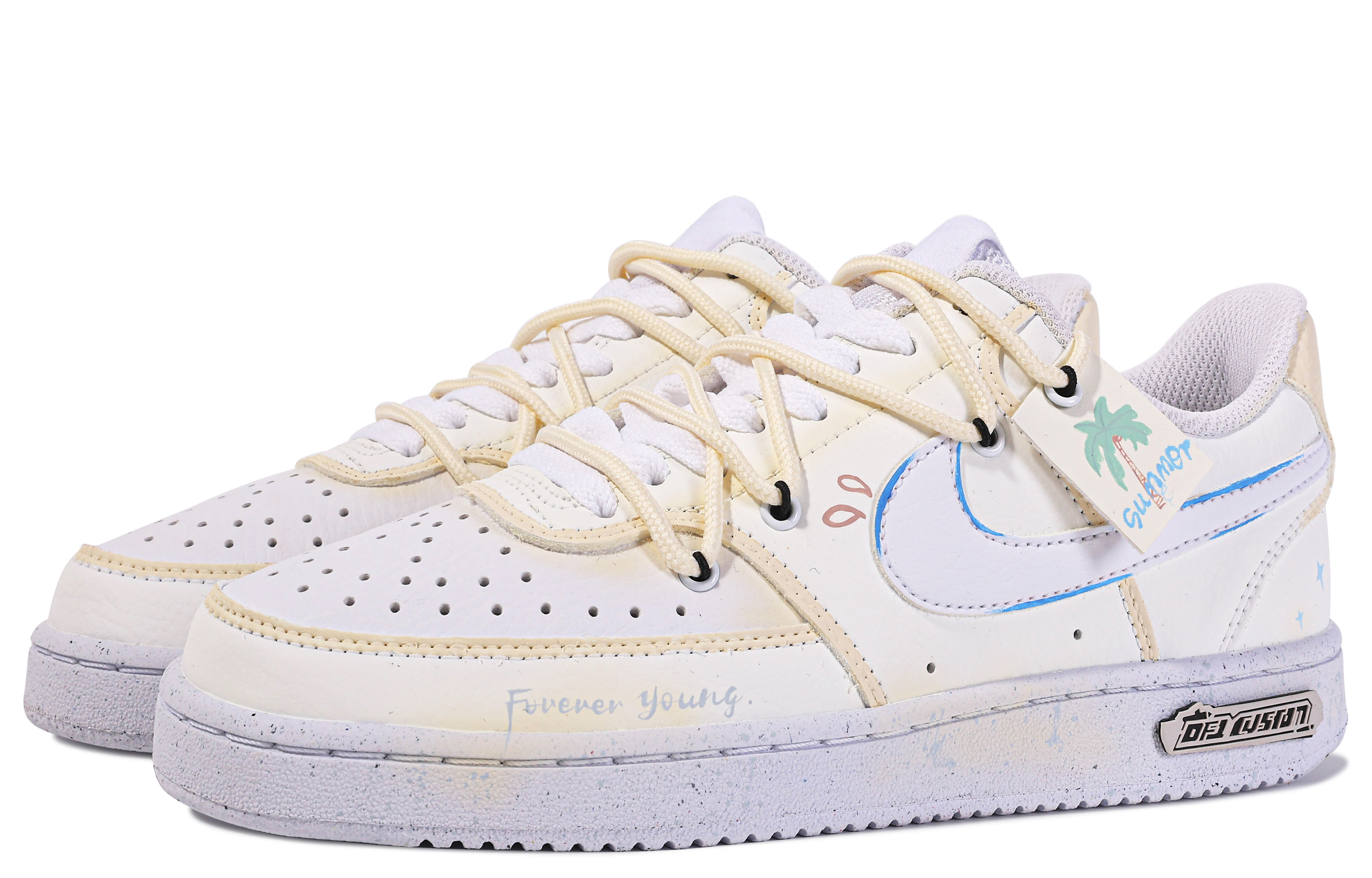 (W) Nike Court Vision 1 'Hawaiian Graffiti' 圖 5