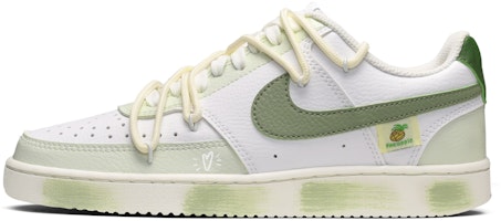 (Women) Nike Court Vision 1 'Matcha Pineapple' CD5434-100-471147 (Women) Nike Court Vision 1 'Matcha Pineapple' CD5434-100-471147