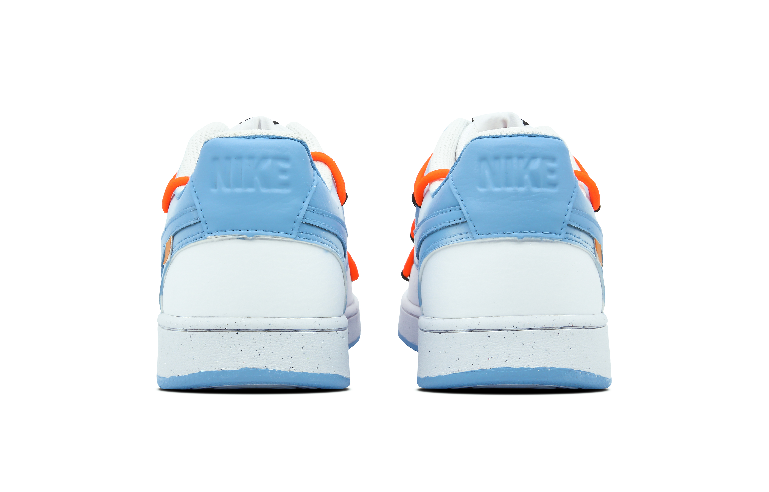 (W) Nike Court Vision 1 Low 'Clear Sky Blue and White Graffiti' 圖 5