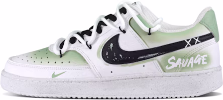 (Women) Nike Court Vision 1 Low 'Savage Growth' DH3158-101-447783 (Women) Nike Court Vision 1 Low 'Savage Growth' DH3158-101-447783