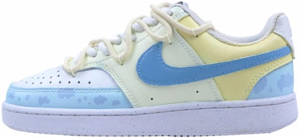 (Women) Nike Court Vision 1 Low Next Nature 'Sea Salt Cake' DH3158-101-457650 (Women) Nike Court Vision 1 Low Next Nature 'Sea Salt Cake' DH3158-101-457650