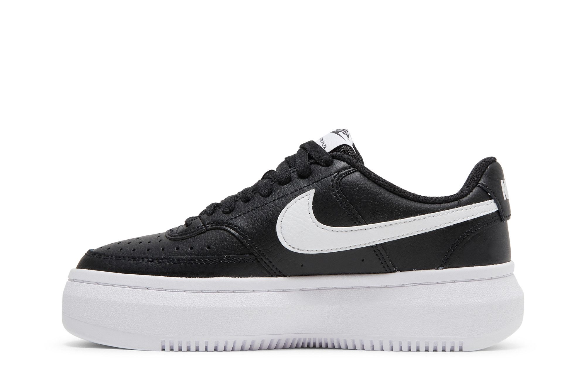Shop (W) Nike Court Vision Alta 'Negro Blanco' DM0113-002