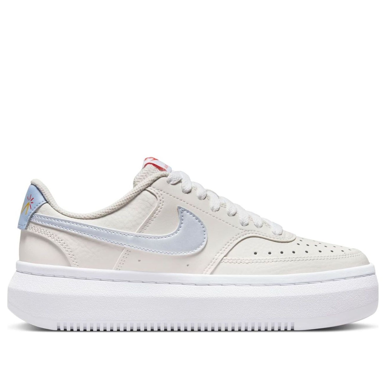 (W) Nike Court Vision Alta 'Phantom Grey Blue'
