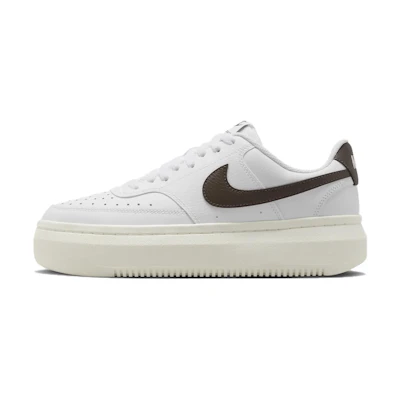 (W) Nike Court Vision Alta 'White Baroque Brown'
