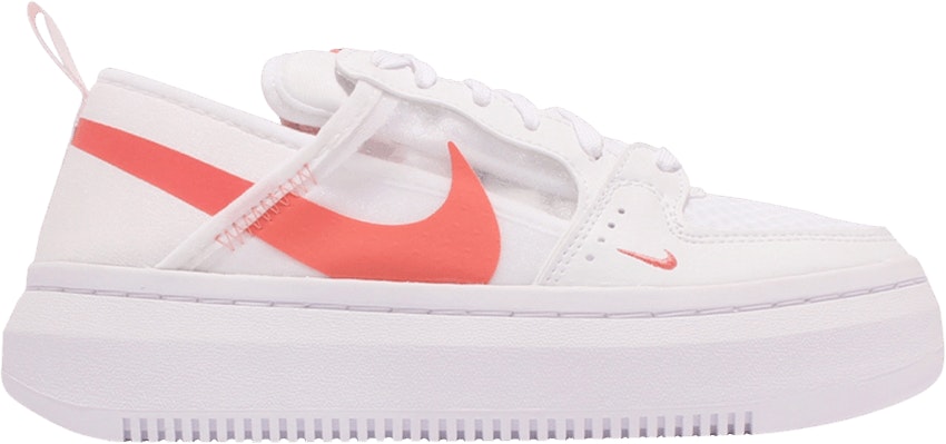 (Women) Nike Court Vision Alta #39 White Magic Ember #39 CW6536‑101 CW6536 (Women) Nike Court Vision Alta #39 White Magic Ember #39 CW6536‑101 CW6536