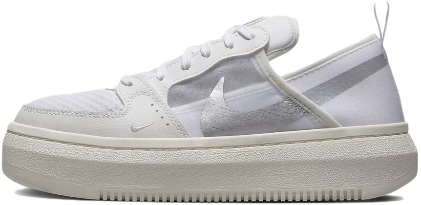 (Women) Nike Court Vision Alta 'White Metallic Silver' CW6536-102 Buy (Women) Nike Court Vision Alta 'White Metallic Silver' CW6536-102