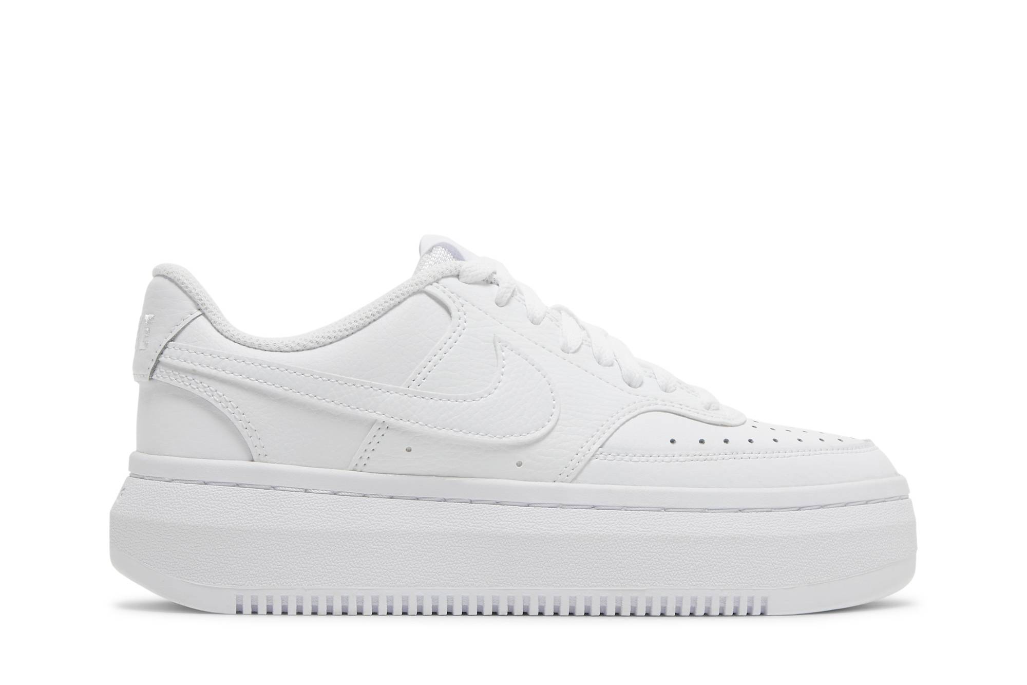 (Women) Nike Court Vision Alta Low ‘Triple White’ DM0113-100