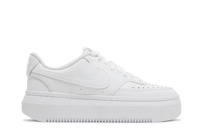 (Women) Nike Court Vision Alta Low 'Triple White'