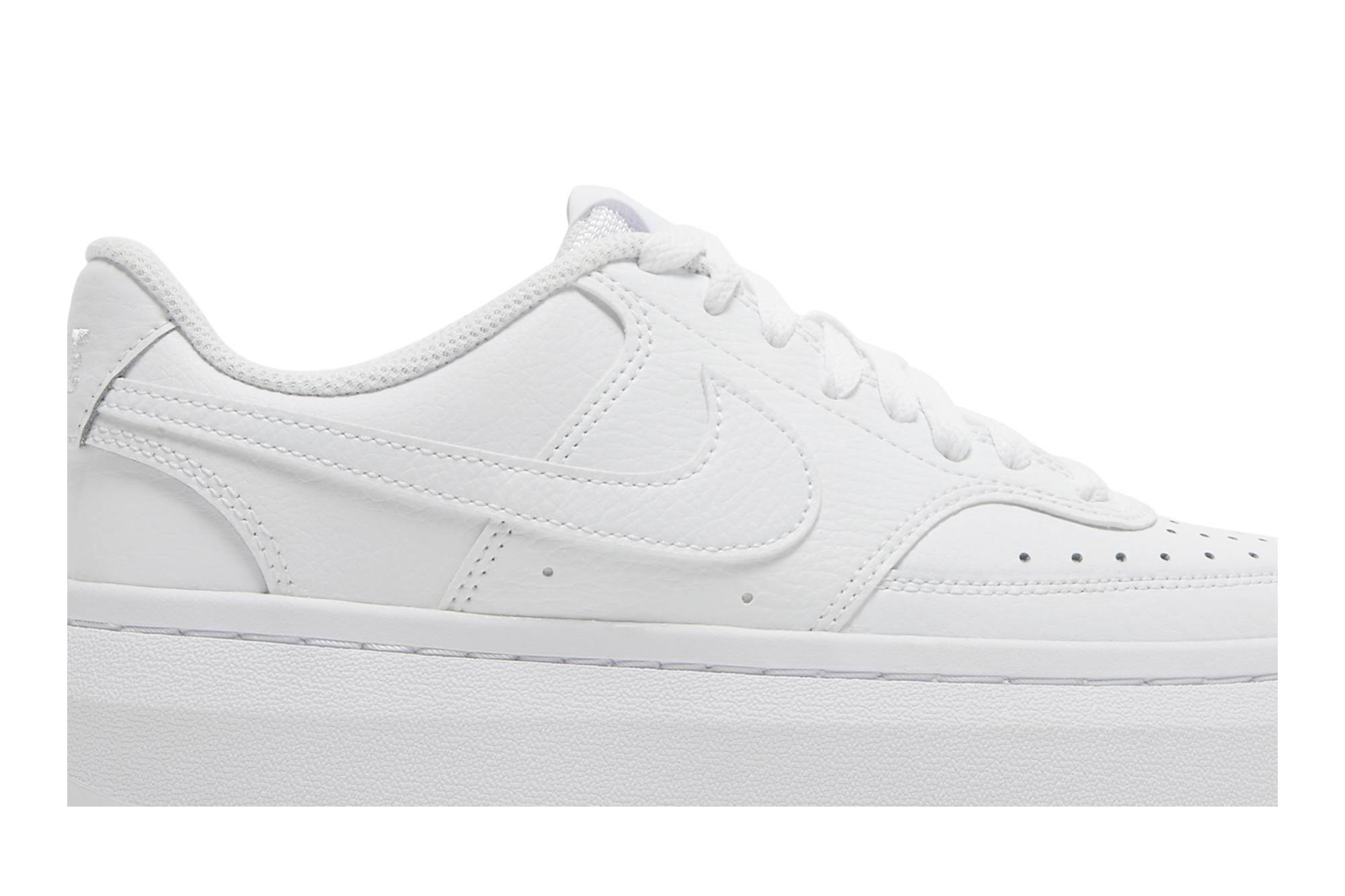 (Women) Nike Court Vision Alta Low ‘Triple White’ DM0113-100