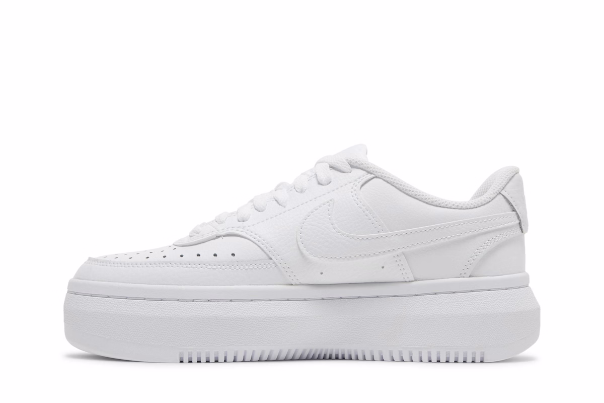 (Women) Nike Court Vision Alta Low 'Triple White'