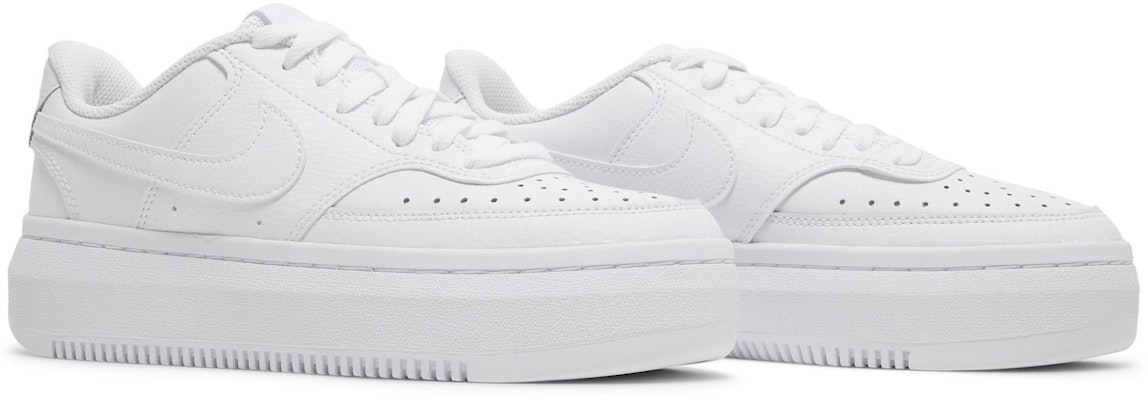 (W) Nike Court Vision Alta Low ''Triple White'' Damen Sneaker DM0113-100 1